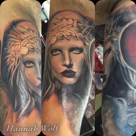 Tattoos - lady with headband - 116298
